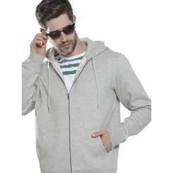 Hooded Sweatshirt Zipper Jackets for Men
